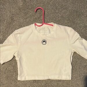 Marine Serre crop top